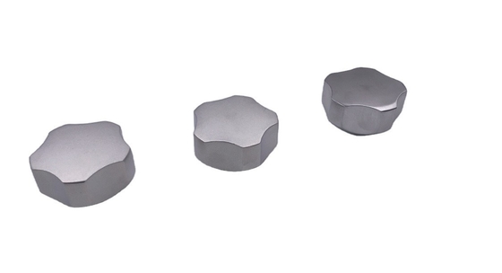 Parti in alluminio anodizzate in lega di alluminio 6063 lavorate con macchine CNC per alta precisione