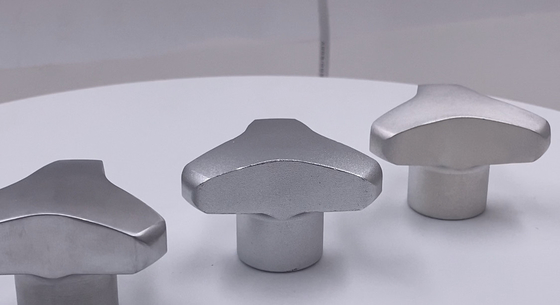 Parti in alluminio anodizzate in lega di alluminio 6063 lavorate con macchine CNC per alta precisione