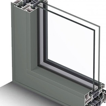 Anhui Shengxin 6063 Profili di vetro e porte di alluminio per colori personalizzati