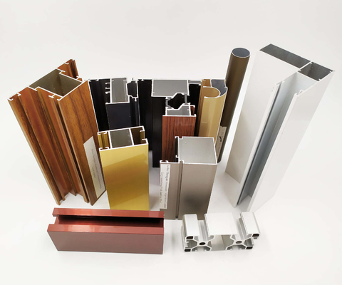 Profilo di alluminio architettonico di grado T3-T8 della serie 6000 per divisorio per uffici SHENGXIN