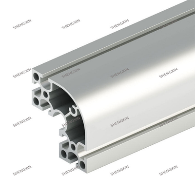 Profilo di estrusione di alluminio industriale su misura 6063 per cornici 20x20 30x30 40x40 40x80