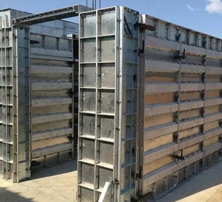 Profili di estrusione in alluminio su misura per la costruzione di sistemi edili moderni SHENGXIN