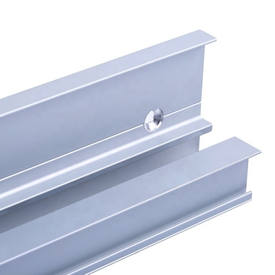 Fresatura di profili di alluminio per estrusione industriale colori personalizzati 6063-T5 telaio in alluminio