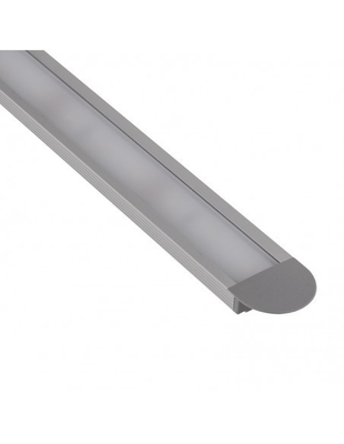 Profili LED di estrusione in alluminio per illuminazione decorativa Tolleranza argento ± 1% Shengxin