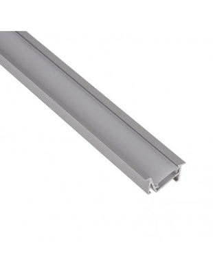 Profili LED di estrusione in alluminio per illuminazione decorativa Tolleranza argento ± 1% Shengxin