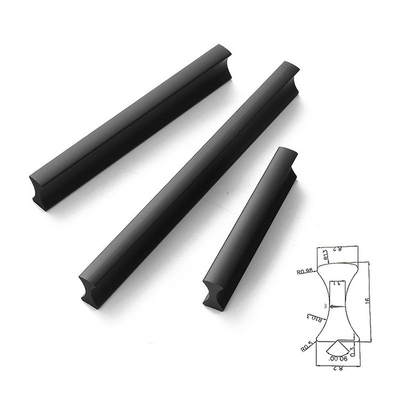 Profili di alluminio per mobili o armadi di cucina anodizzati e standard GB5237-2008