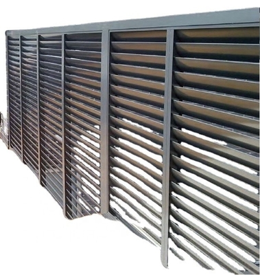 SHENXIN 6063 T5 T6 Profilo in alluminio per recinzione personalizzato e lunghezza 5,8-6,0M