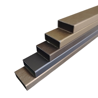 Profilo di estrusione in alluminio con rivestimento in polvere per porta T5 a colori personalizzati nella serie 6000