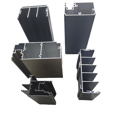 Profilo di estrusione in alluminio con rivestimento in polvere per porta T5 a colori personalizzati nella serie 6000