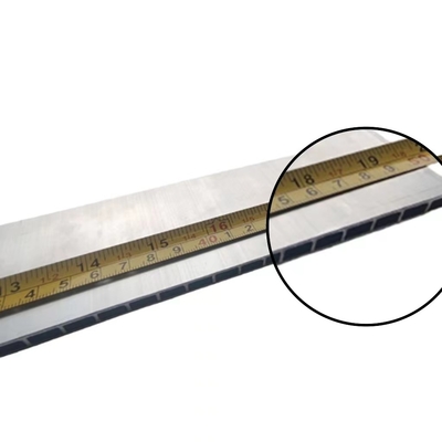 Dischi piatti estratti di alluminio argento per costruzioni extra grandi