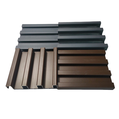 Parete di fondo in alluminio decorativo quadrato con colore personalizzato e trattamento di invecchiamento T3-T6