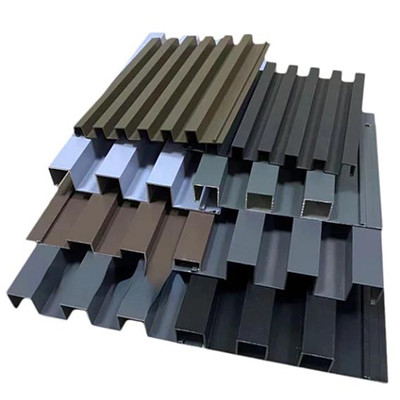 Parete di fondo in alluminio decorativo quadrato con colore personalizzato e trattamento di invecchiamento T3-T6