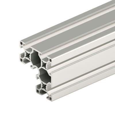 6063-T5 Profil Silver Anodized Aluminium Extrusion T Slot con trattamento di decollatura