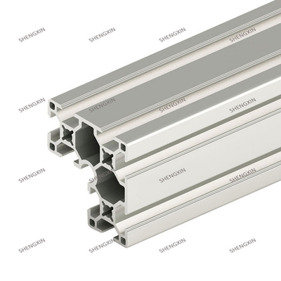 6063-T5 Profil Silver Anodized Aluminium Extrusion T Slot con trattamento di decollatura