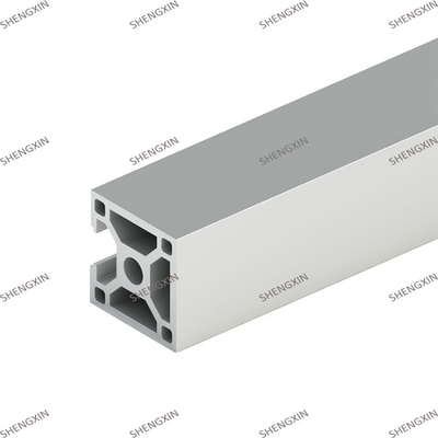 Profili di lega di alluminio 6063-T5 Profili di argento anodizzato 4040 4080 V Profili di estrussione a fessura
