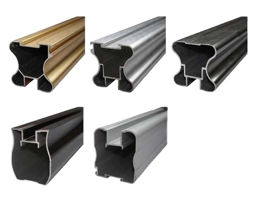 Shengxin Oval Aluminum Closet Rod 5.8-6.0M Lunghezza è legata per profilo di alluminio piatto