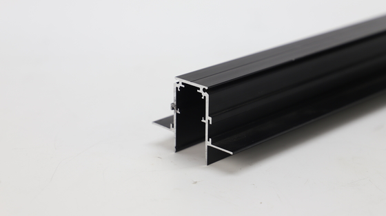 Profili di estrusione di alluminio anodizzato a risparmio energetico per vaschette per lampade di dimensioni personalizzate