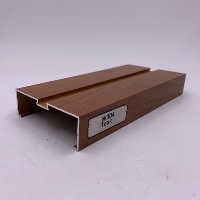 Processo di perforazione profonda perforazione di precisione di taglio CNC legno grano di alluminio casement finestra