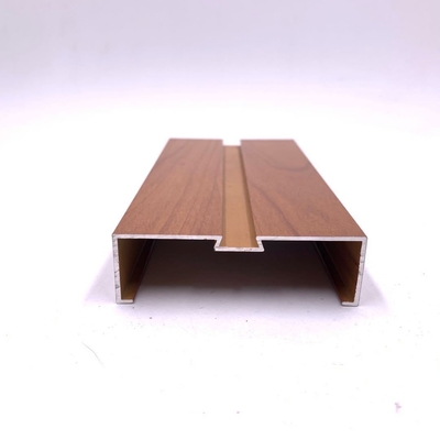 Processo di perforazione profonda perforazione di precisione di taglio CNC legno grano di alluminio casement finestra