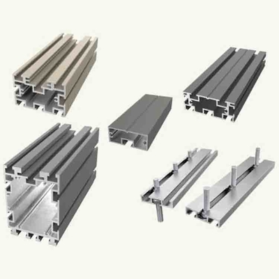 Profili di armadietti da cucina in alluminio T3-T8 resistenti per armadietti di alluminio moderni