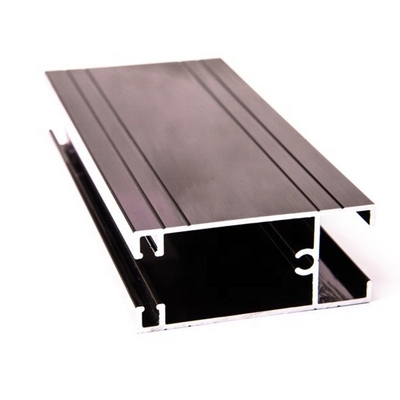 Custom 6063 Leggio di alluminio Louver Cucina Armadio divisorio Armadio Profili estrusi