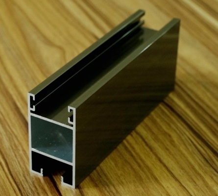 Profili di alluminio anodizzato rivestiti in polvere della serie 6000 per finestre e porte versatili
