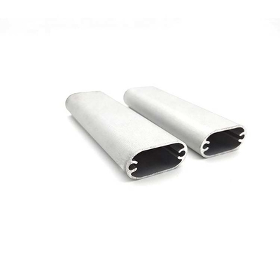 6063/6061 T5 Cornice strutturale in alluminio per tubi quadrati e tondi
