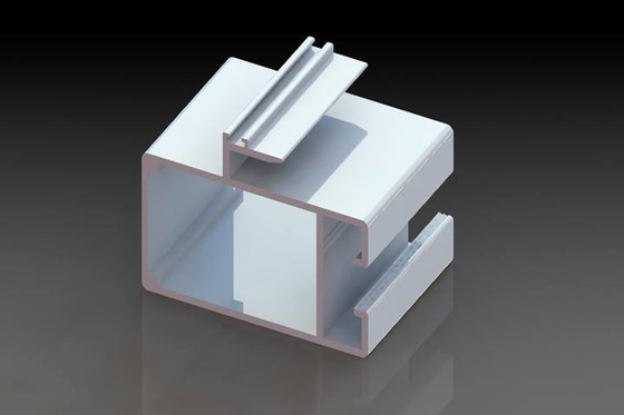 Profili di alluminio per sistemi di porte e finestre 7038 8025 744 3825 5020 3831 in Colombia