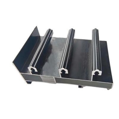 Profili in alluminio per porte scorrevoli T5/T6 Profili di estrusione in alluminio temperato per cornici di porte