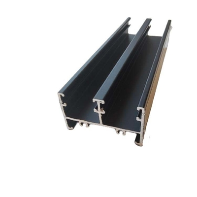 Profili in alluminio rivestiti in polvere per il Messico Finestre e porte in elegante finitura opaca