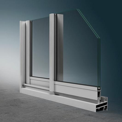 GB5237-2008 Profili di alluminio di design moderno standard per finestre e porte a doppio vetro