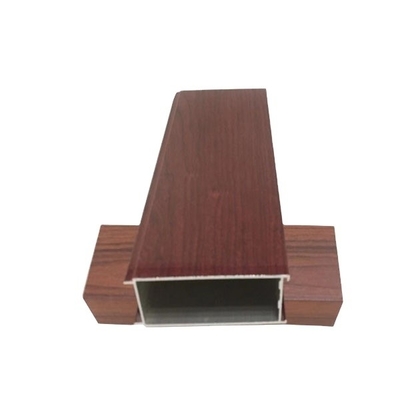 Shengxin Window Frame Extrusion Profile in alluminio con grano di legno lunghezza 5,8-6,0M