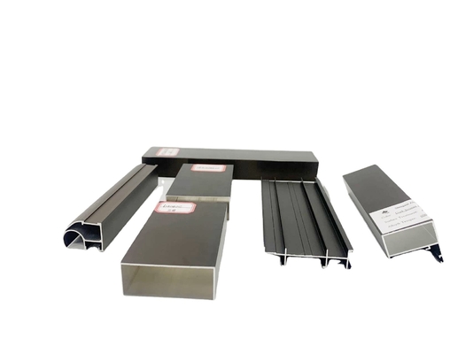 Profili di alluminio quadrato con rivestimento in polvere per finestre e porte Standard GB5237-2008
