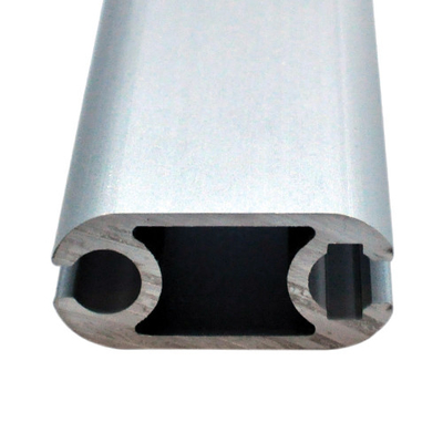 5.8-6.0M Lunghezza di alluminio Keder Rail per telaio di tenda Corrosione-resistente finitura mulino