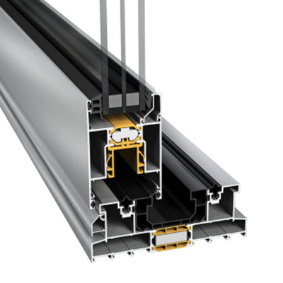 Profili in lega di alluminio per finestre e porte Tolleranza ± 5% Standard GB5237-2008