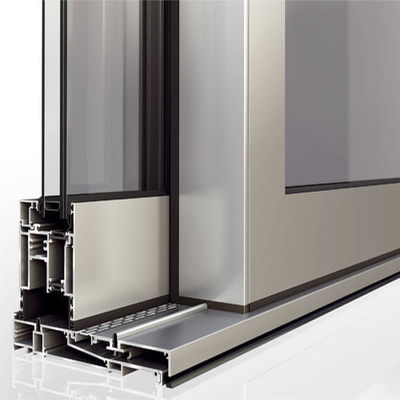 Profili in lega di alluminio per finestre e porte Tolleranza ± 5% Standard GB5237-2008