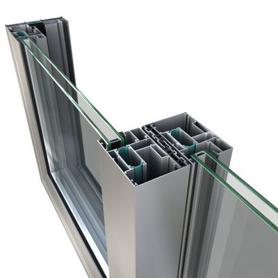 Profili in lega di alluminio per finestre e porte Tolleranza ± 5% Standard GB5237-2008