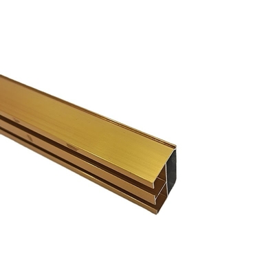 Shengxin Profili di alluminio anodizzato argento oro per porte scorrevoli armadio è legata