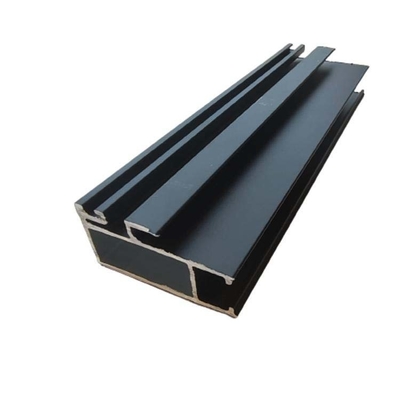 Profili di alluminio in bronzo naturale bianco nero champagne beige per finestre e porte in Messico