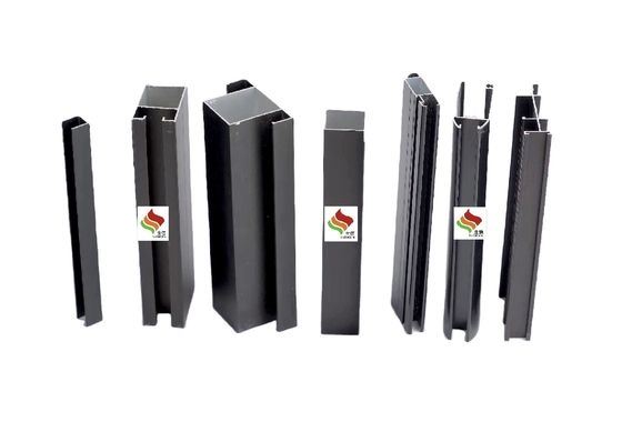 Profilo di alluminio rivestito in PVDF per porte e finestre pieghevoli in armadio da cucina Shengxin