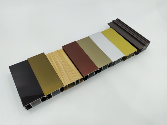 Profilo di alluminio rivestito in PVDF per porte e finestre pieghevoli in armadio da cucina Shengxin