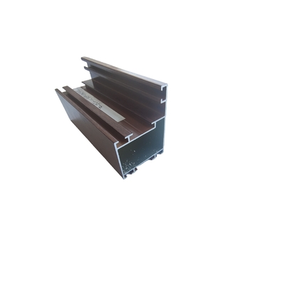 Porta Finestra Foshan Grigio Polvere Rivestimento di alluminio Profili di leghe di estrusione per i paesi dell'Africa occidentale