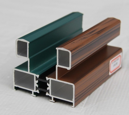 Profili in alluminio 6063 T5 per porte e finestre scorrevoli di isolamento termico di Shengxin