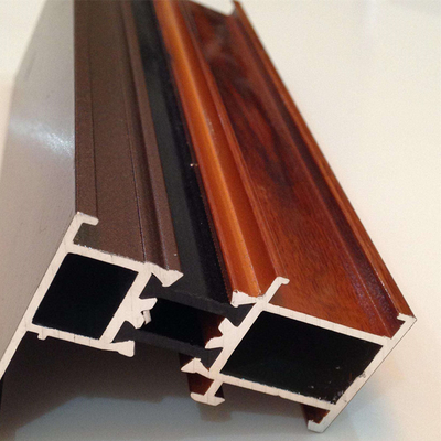Profili di alluminio 6063 T5 personalizzati per vetro a cassa o non per processo CNC profondo