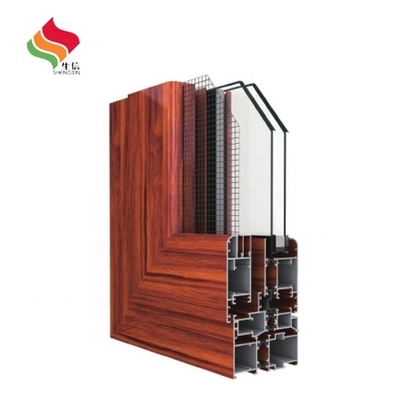 Profili di alluminio 6063 T5 personalizzati per vetro a cassa o non per processo CNC profondo