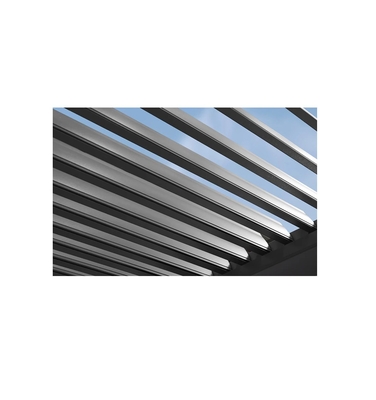 Temperature T3-T8 Pergola di alluminio con tetto regolabile di Shengxin Aluminium