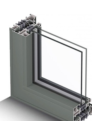 Sistema di partizione delle finestre e delle porte di costruzione con lega quadrata serie 6000