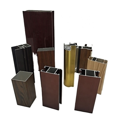 Profili in alluminio per vetrine, finestre e porte Spessore del telaio 0,8 mm-2,0 mm Tolleranza ± 3%