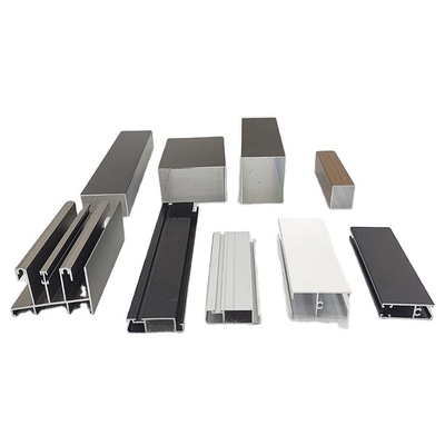 Profili in alluminio per vetrine, finestre e porte Spessore del telaio 0,8 mm-2,0 mm Tolleranza ± 3%