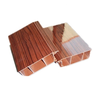 Profili in alluminio a colori di legno per recinzioni in lega o non in lega di grado 6000 serie